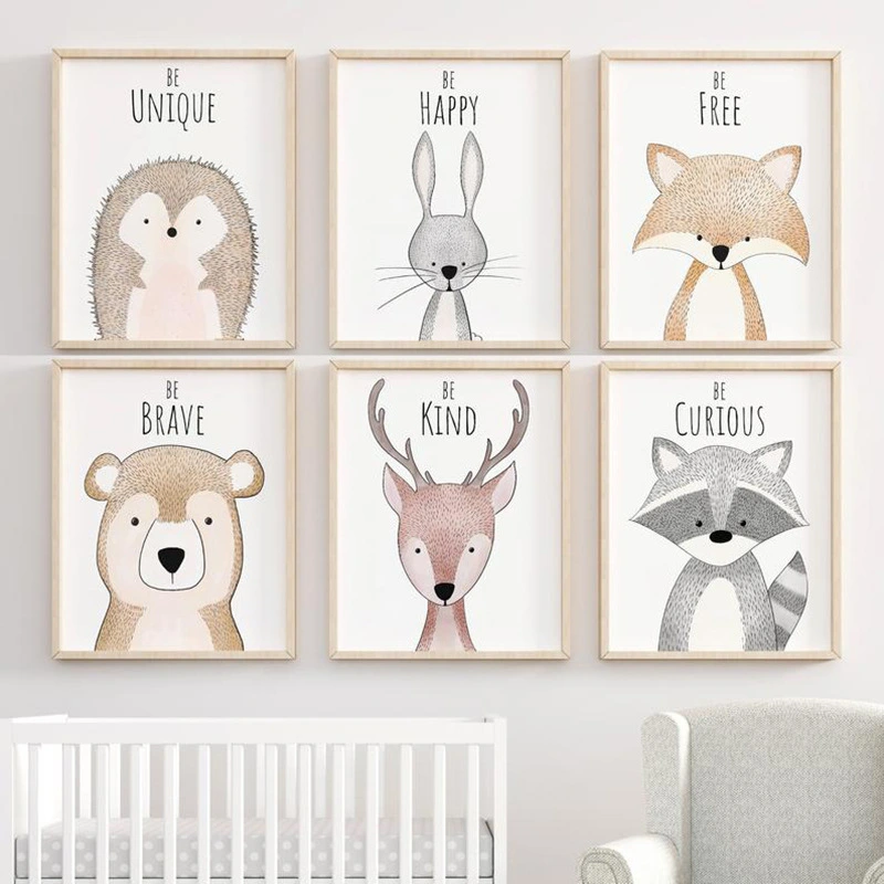 Children's room decoration painting