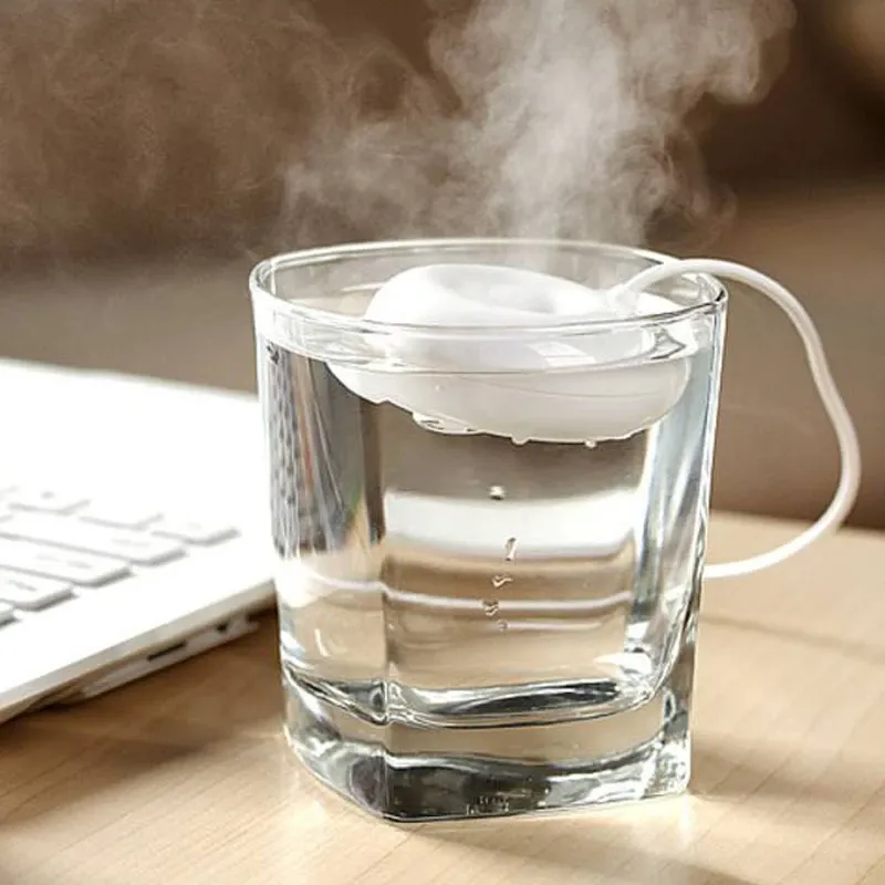 Mini Portable Donut USB Air Humidifier Purifier