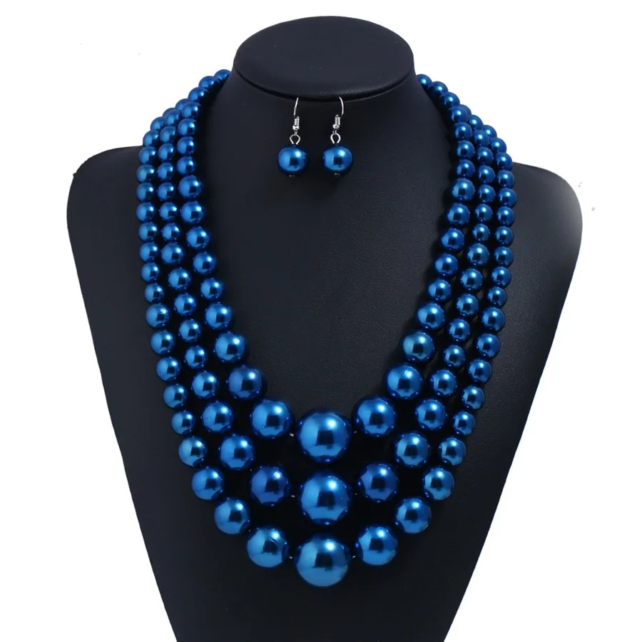 Multi layer Evening Dress Accessory Necklace