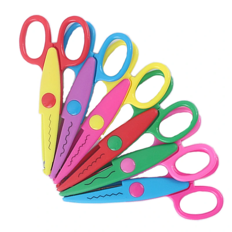 Paper-cut lace scissors set