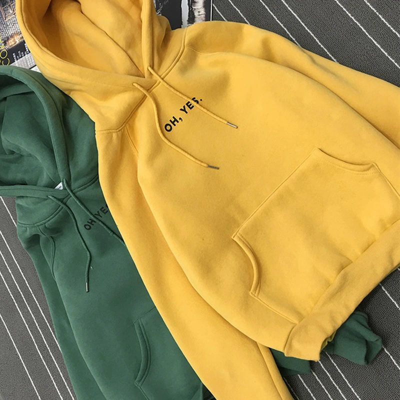 Hooded sweater women loose