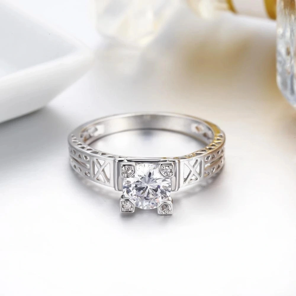 Zircon Tower Ladies Ring