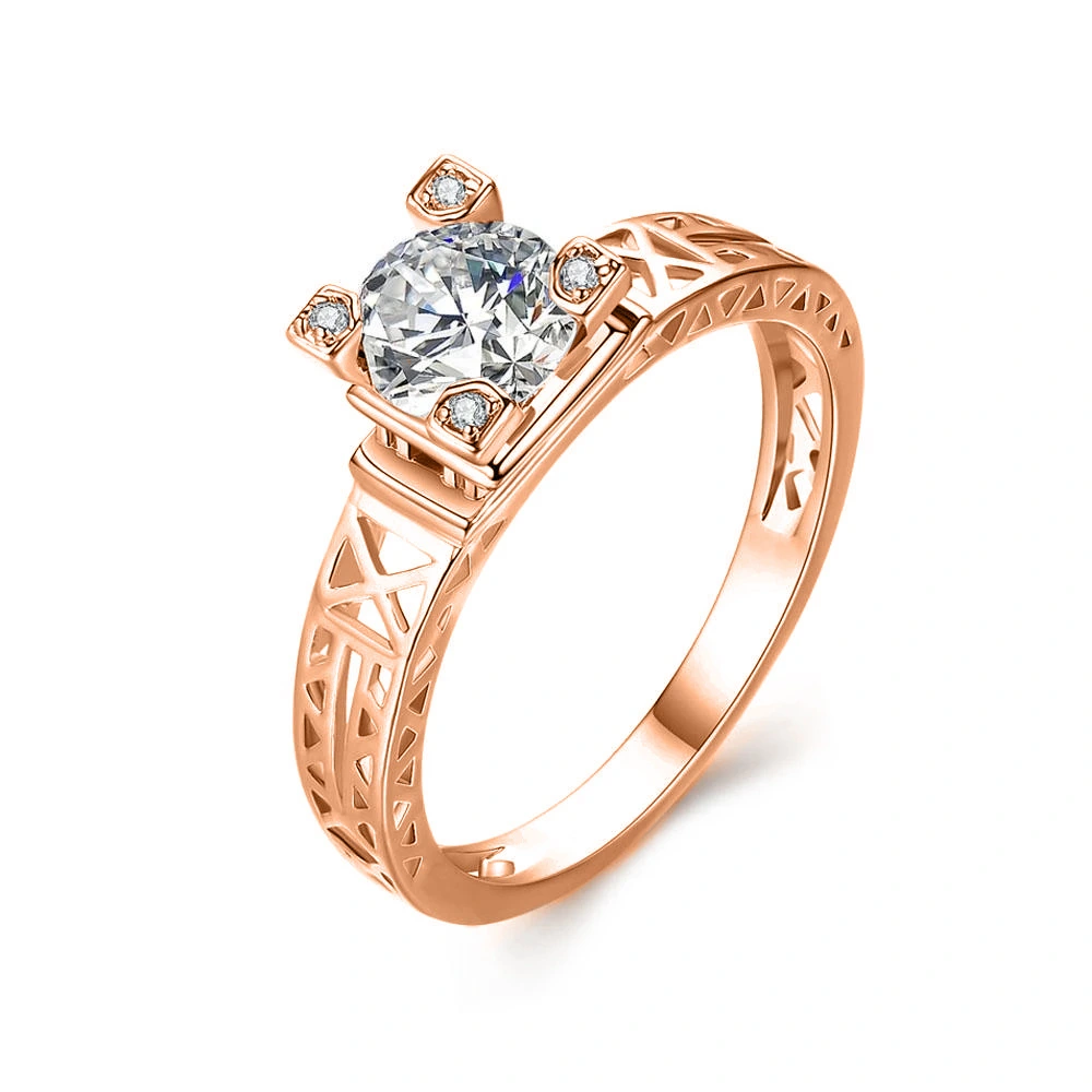 Zircon Tower Ladies Ring