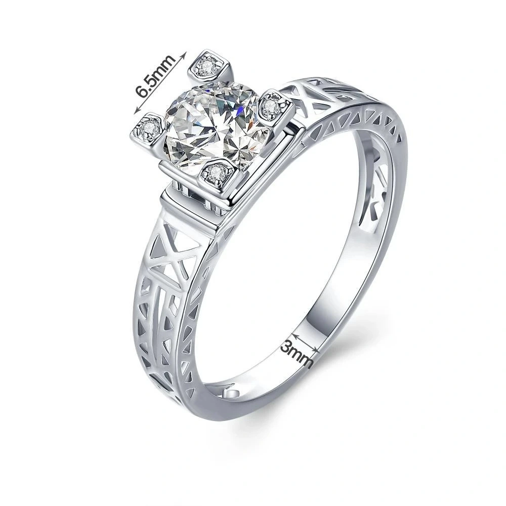 Zircon Tower Ladies Ring