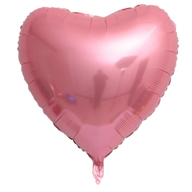 Large Love Heart Shaped Aluminum Balloon