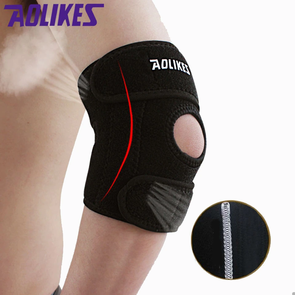 1pcs Adjustable Elbow Pads Spring Sports Protector Safety Codera Cycling Brace