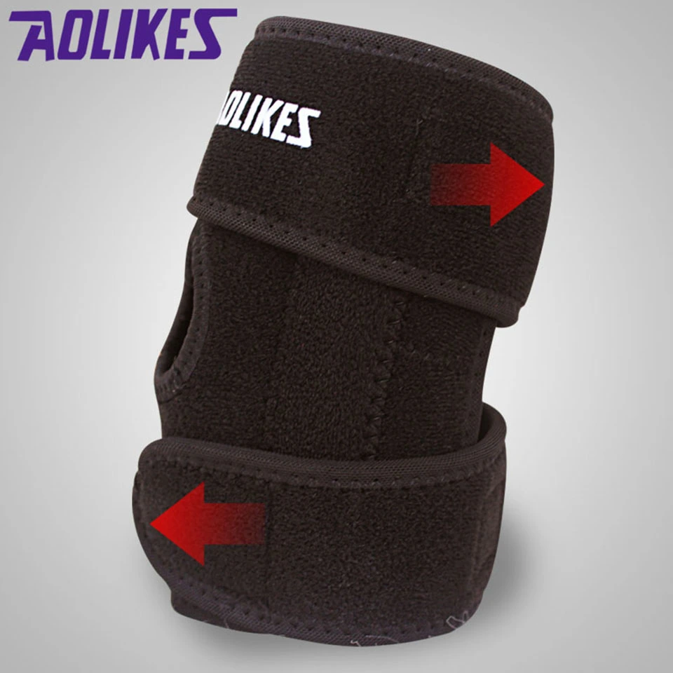 1pcs Adjustable Elbow Pads Spring Sports Protector Safety Codera Cycling Brace