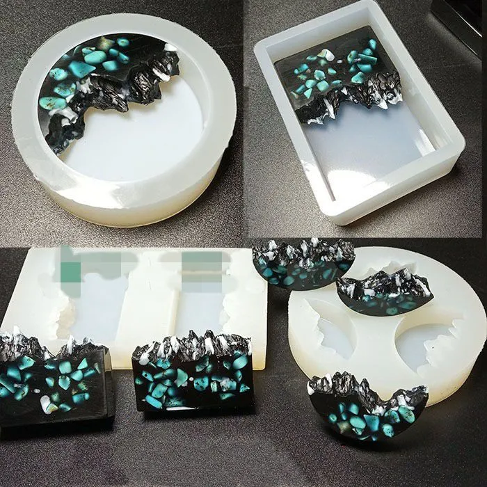 Manual epoxy resin silicone mold