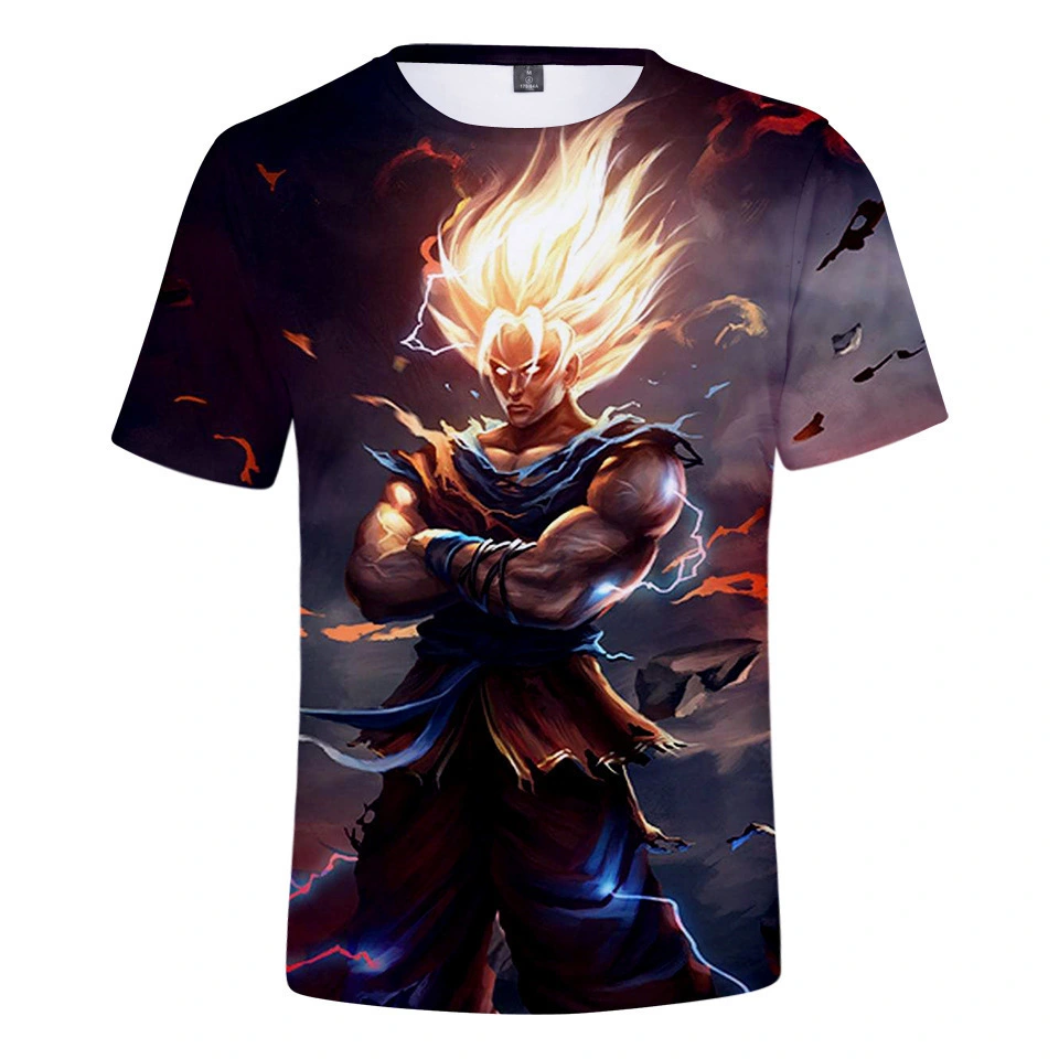 Dragon Ball Children's 3D Short Sleeve T-shirt