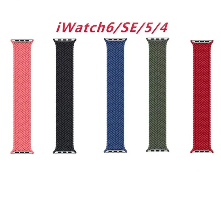 Compatible with Apple, Suitable For Iwatch Strap Nylon Stretch Universal  Stretch Strap