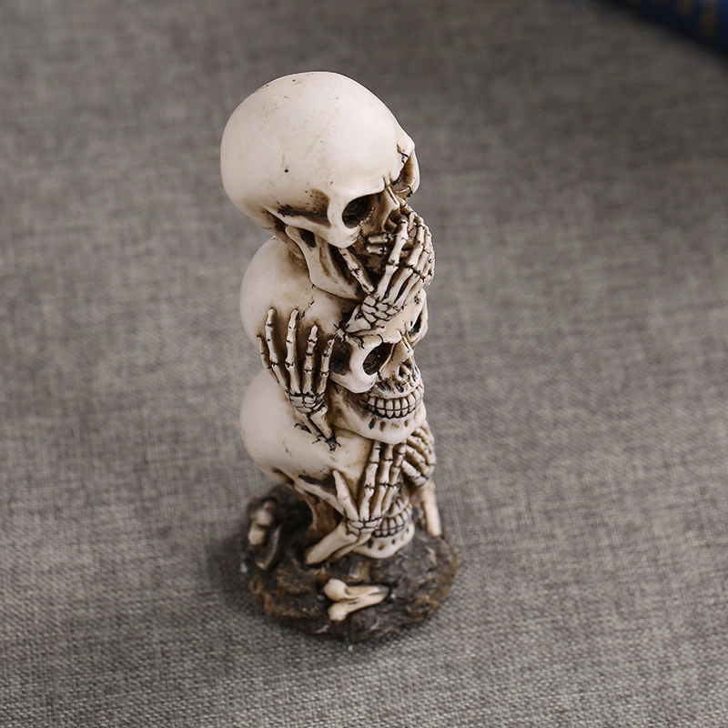 Crafts ornaments skull ghost head