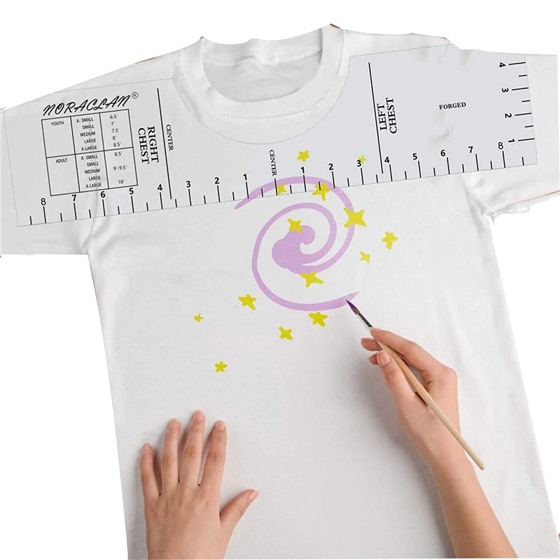 T-shirt Collar Measuring Ruler Clothes Collar Measuring Ruler