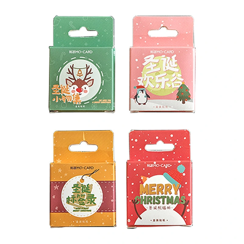 Boxed stickers Christmas series