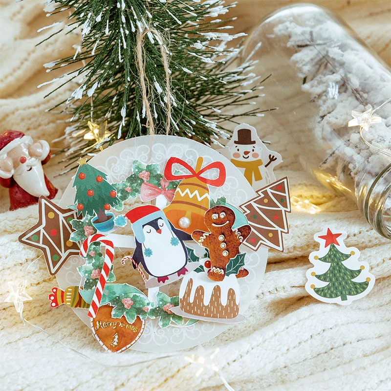 Boxed stickers Christmas series