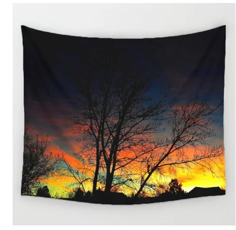 Printed tapestry