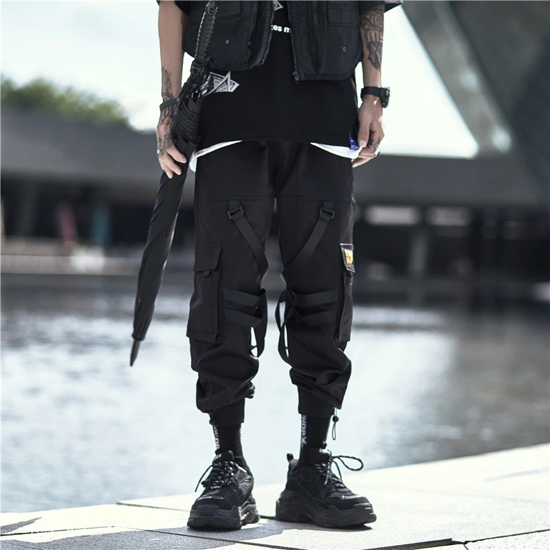 Guochao functional wind pants