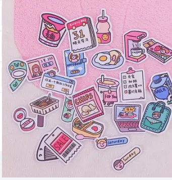 Kawaii work stickers