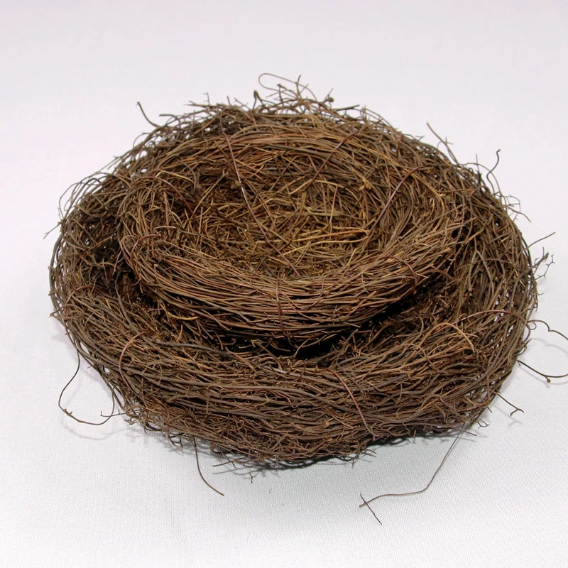 Hand Woven Bird's Nest, Bird's Nest, Rattan Ring, Rattan