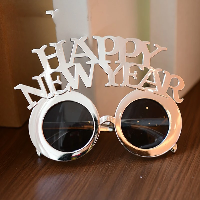 New Year's Eve glasses party funny glasses