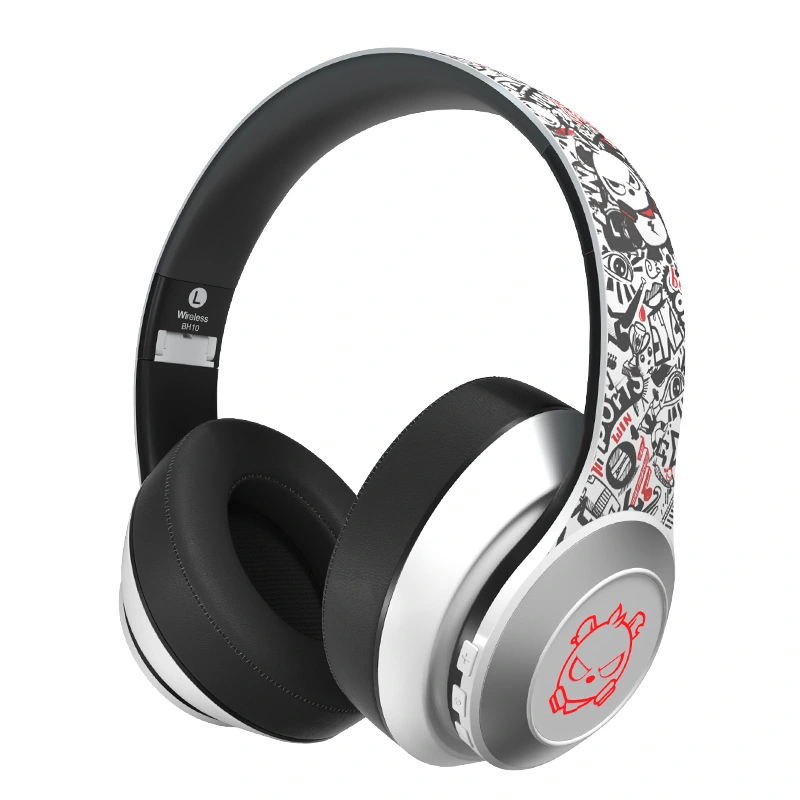 Music luminous Earphone Computer Mobile Phone Headset Sports Running Headset Heavy Bass