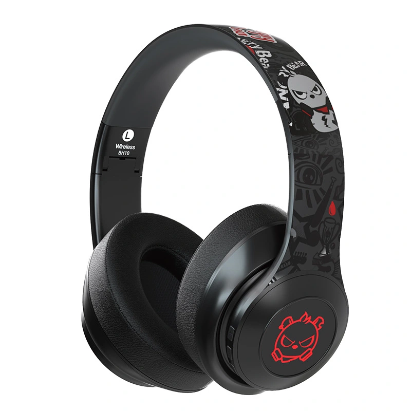 Music luminous Earphone Computer Mobile Phone Headset Sports Running Headset Heavy Bass