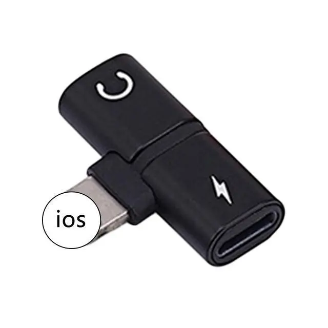 Mobile Phone Charger Adapter Audio Connector Splitter