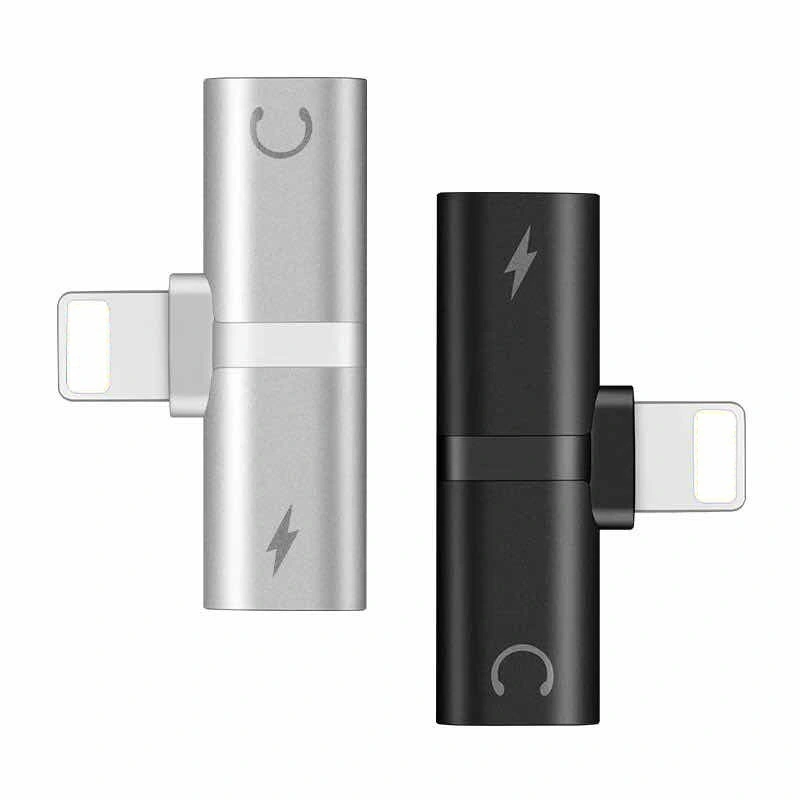 Mobile Phone Charger Adapter Audio Connector Splitter