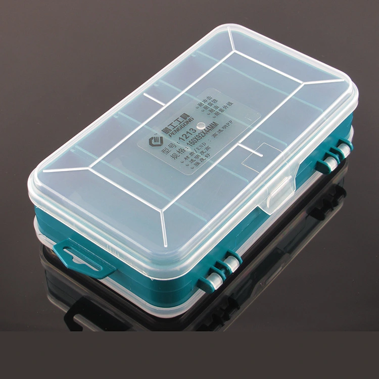 Double-sided storage parts box