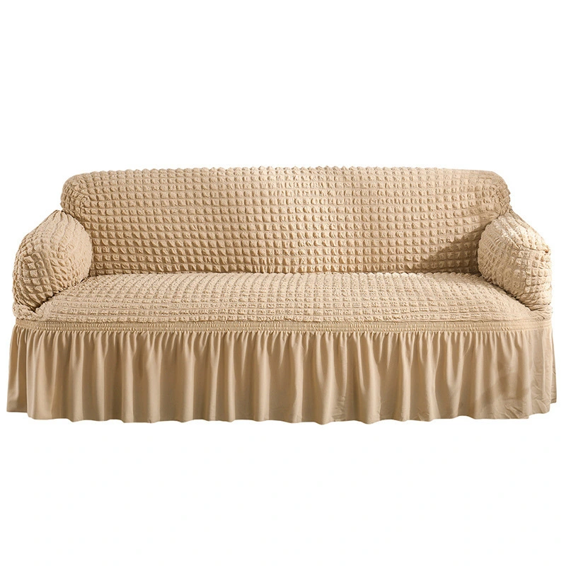 New Korean Universal Seersucker Skirt Sofa Cover