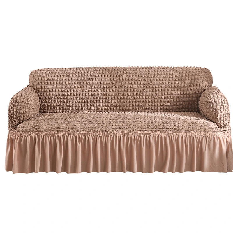 New Korean Universal Seersucker Skirt Sofa Cover