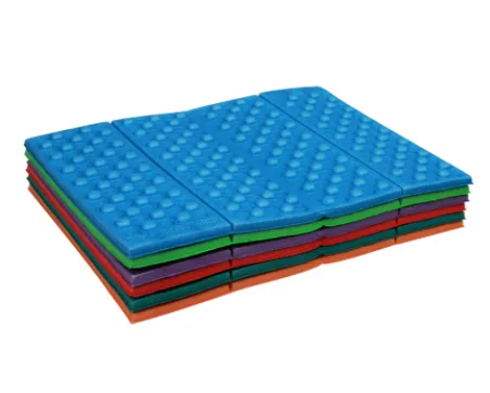 Four folding cushion portable light honeycomb XPE foam cushion single moisture-proof mini dirt-resistant mat