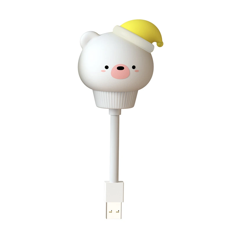 USB Cartoon Night Light Bedroom Bedside With Sleep