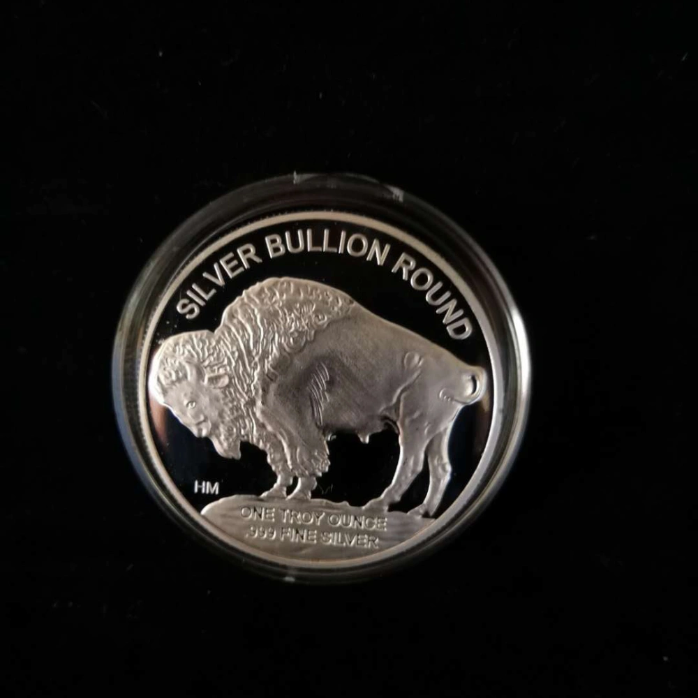 American Bull Coin Silver Coin Foreign Currency Medallion