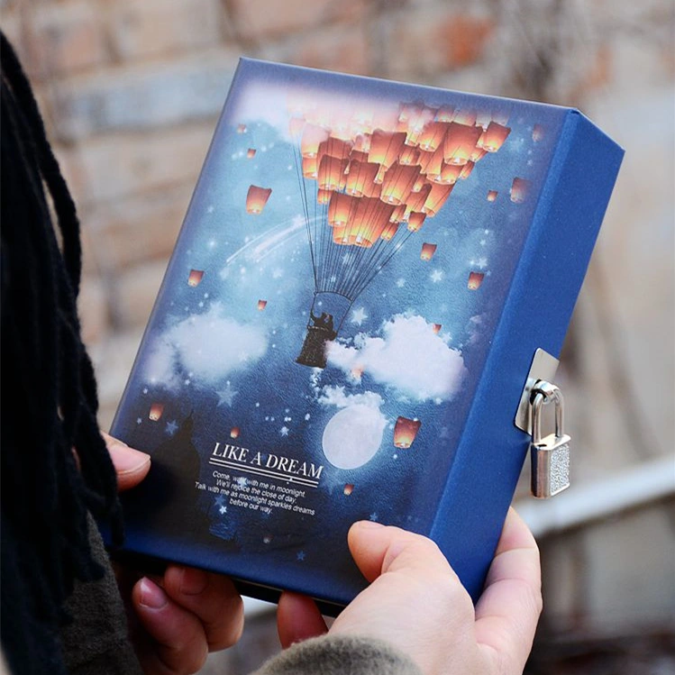Moonlight Treasure Box Lock Book