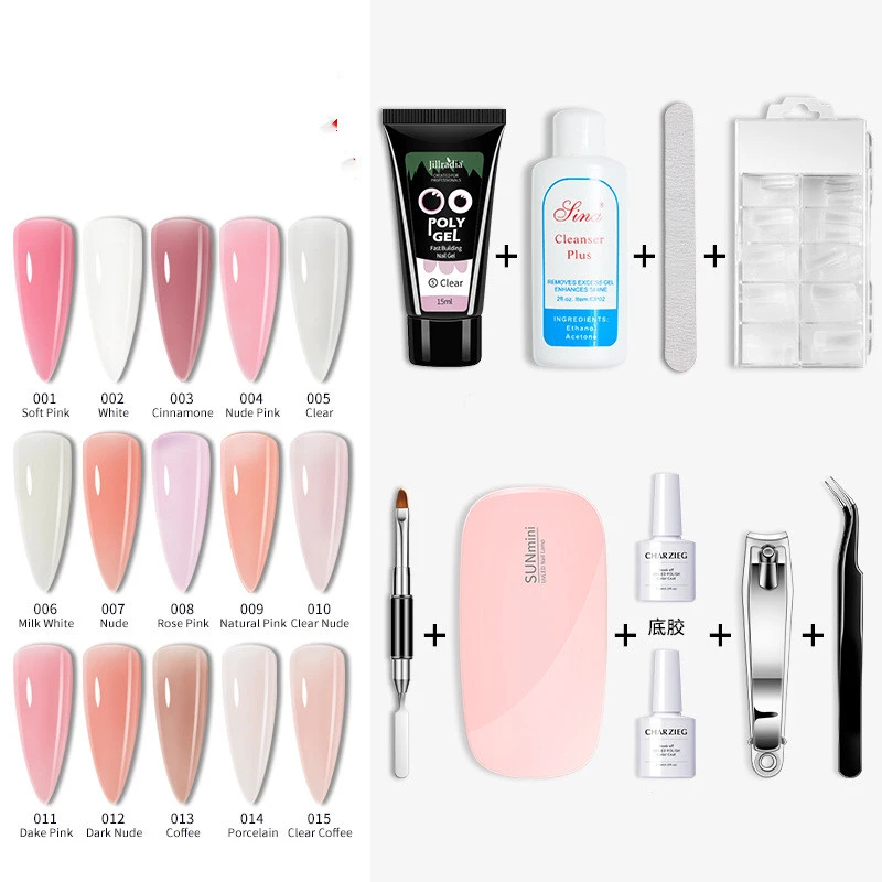 Nail extender set
