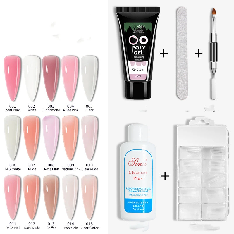 Nail extender set