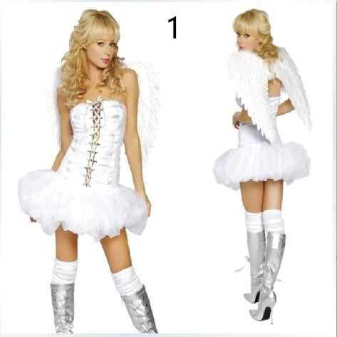 Adult Masquerade Angel Demon Cosplay Costume