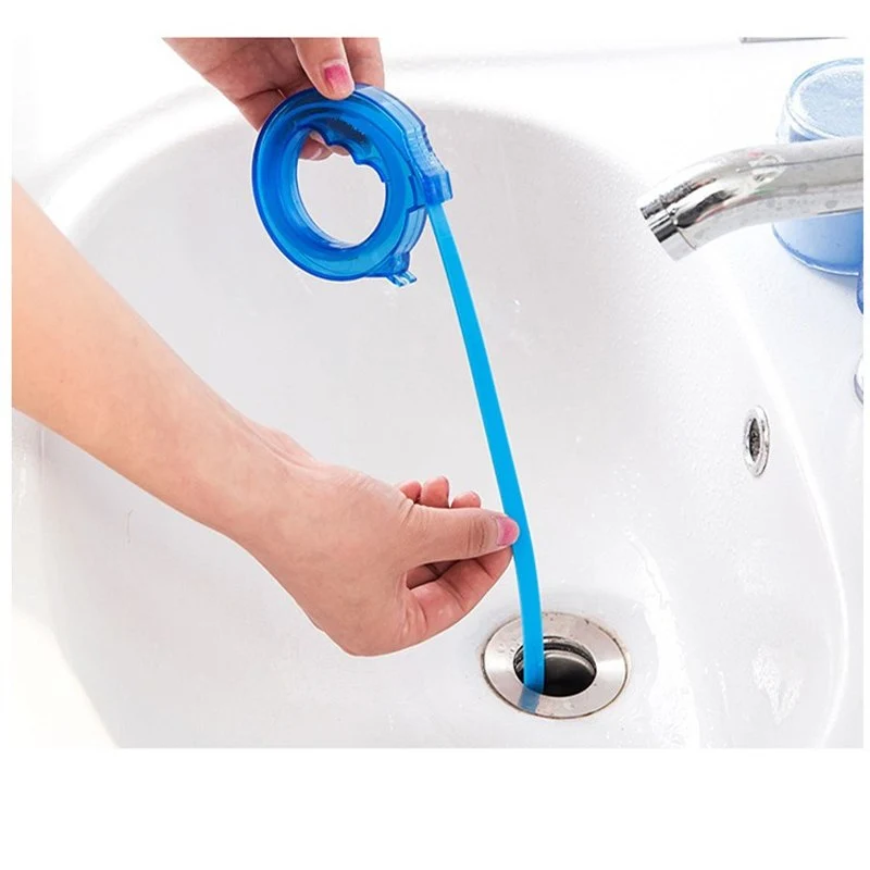 Flexible Mini Snake Drain Cleaner Hair Remover Kitchen Tools Sewer Pipe Cleaner