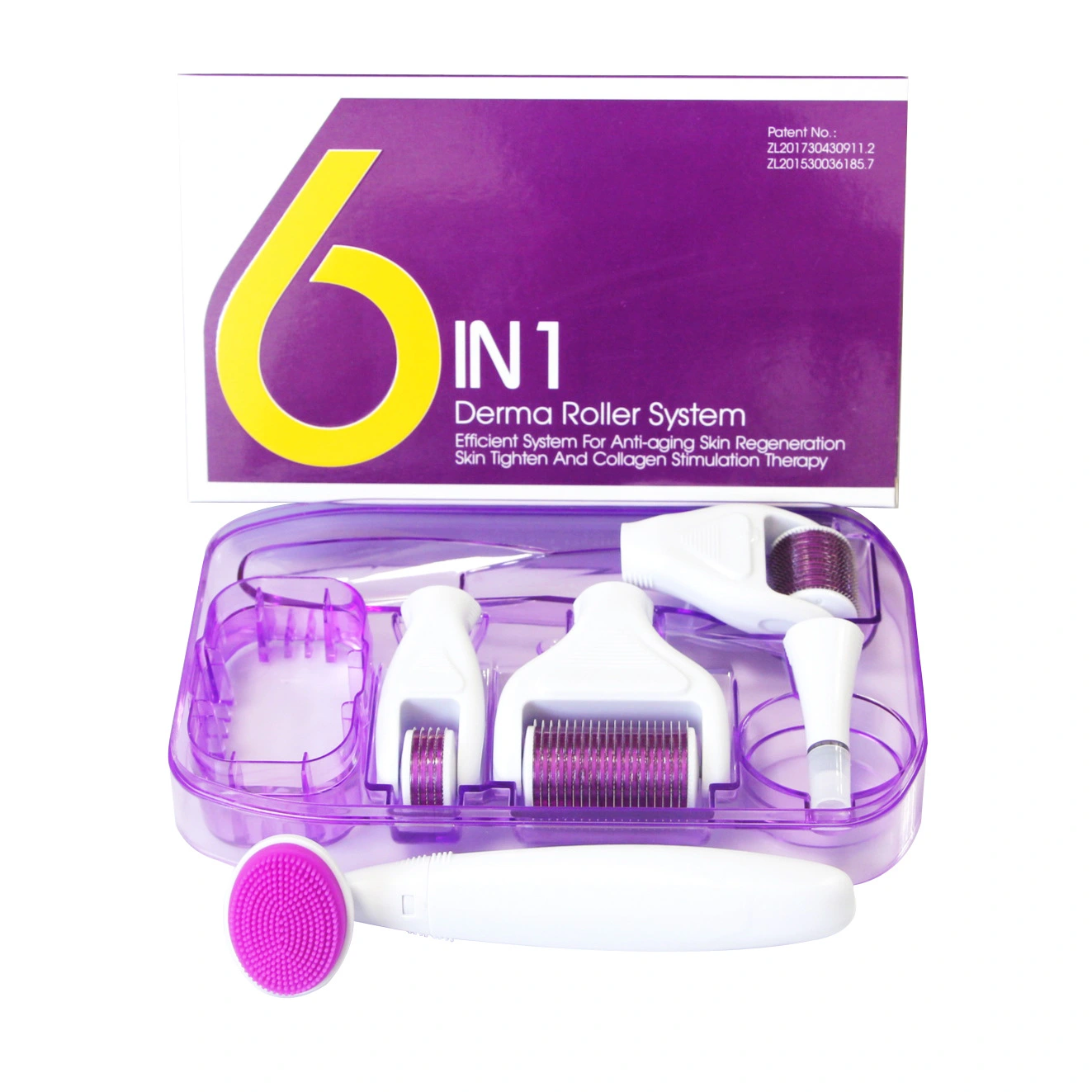 Beauty introduction six-in-one roller microneedle