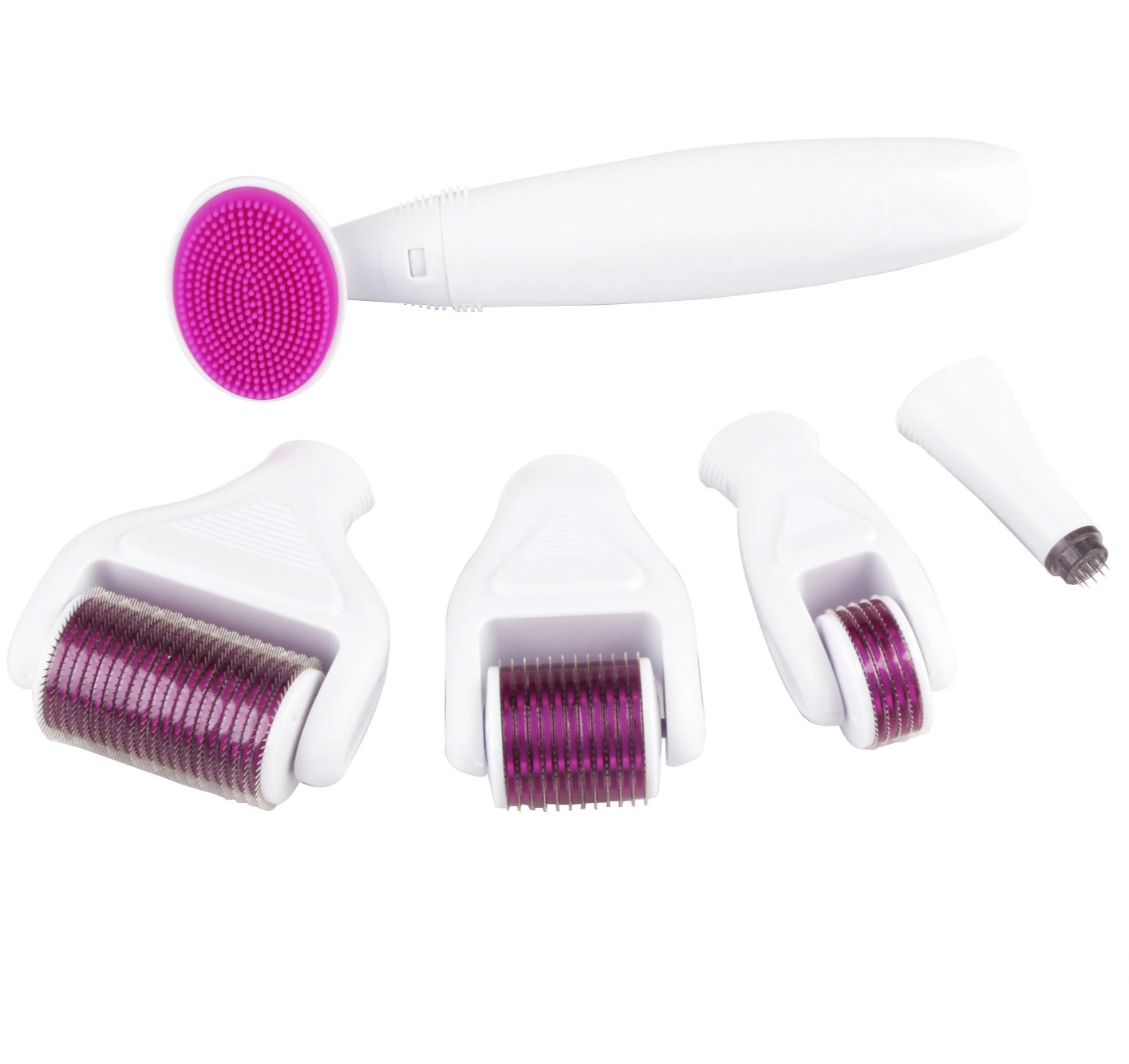 Beauty introduction six-in-one roller microneedle