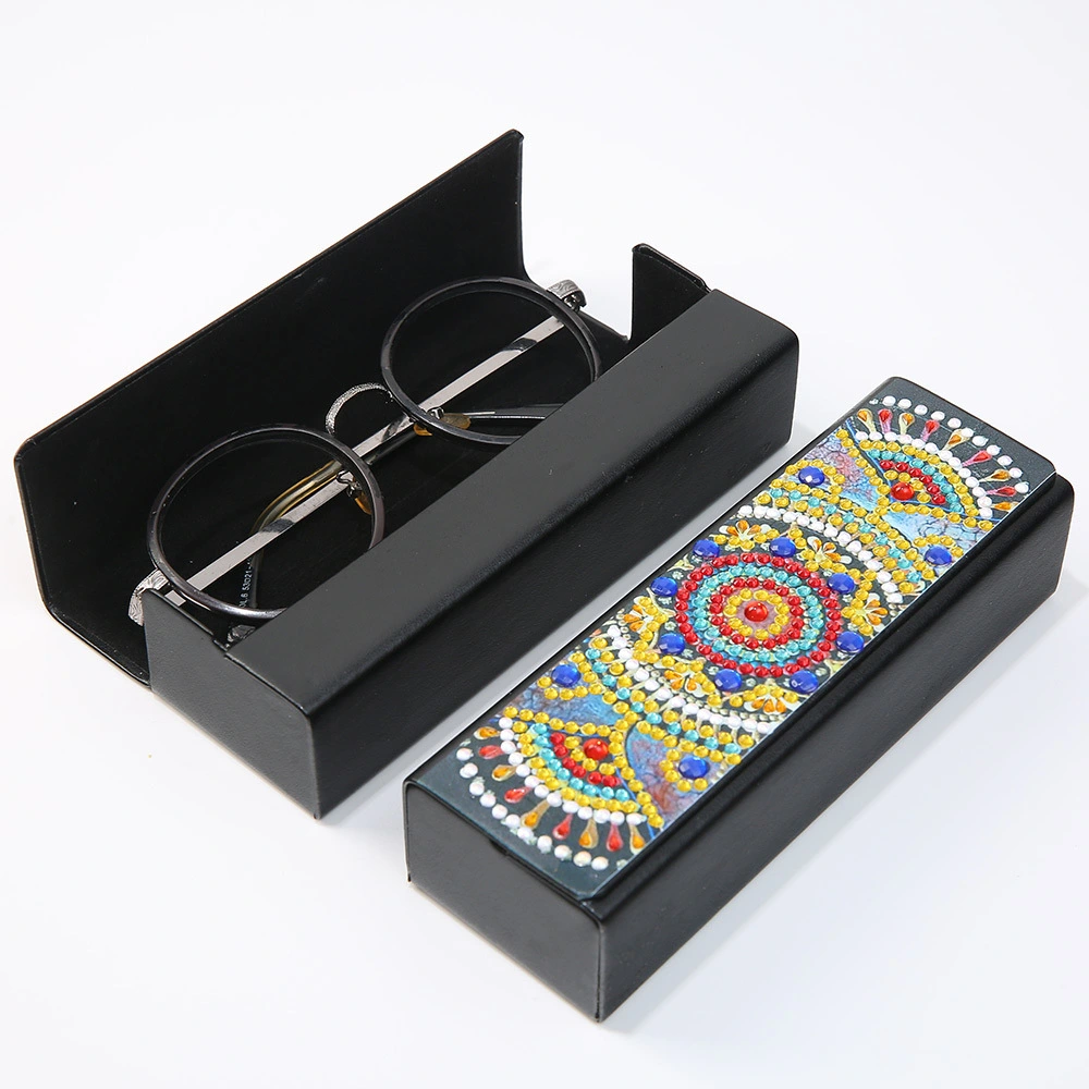 Crystal Diamond Painting Sunglasses Storage Box