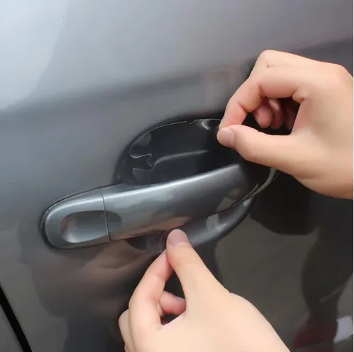 Car door handle protection film Door protection film universal type 4 pieces