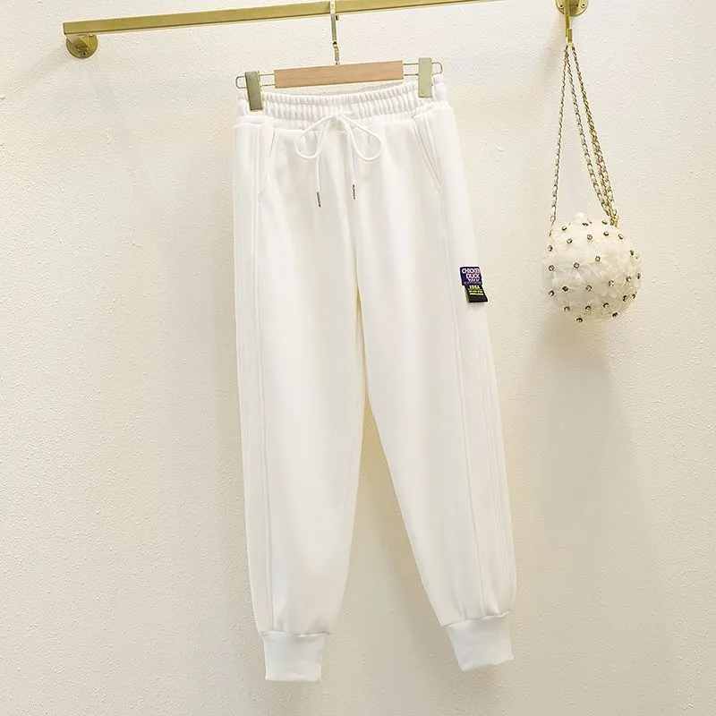 Fashion Loose High Waist Padded Harem Pants