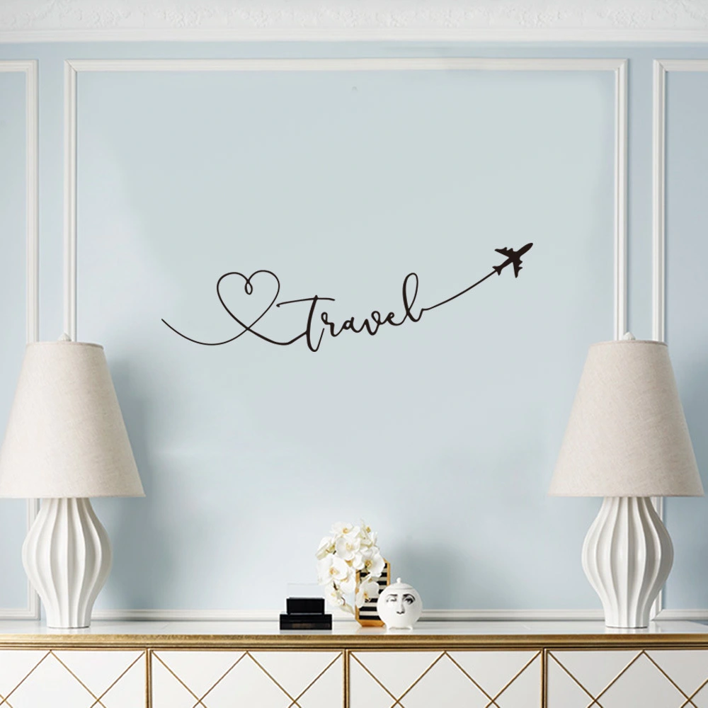 Travel theme wall stickers