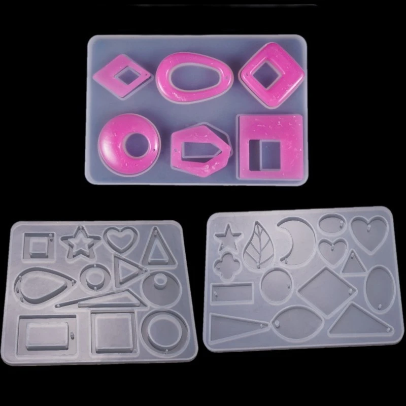 Crystal glue mold