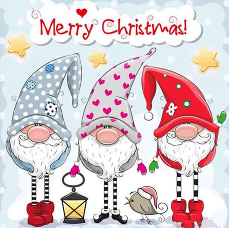 New Diamond Painting Santa Claus Diamond Mosaic Diamond Embroidery Full Set Rhinestone Picture Christmas Decorations For Home