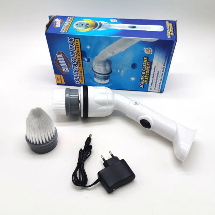 Handheld Electric Cleaning Brush Portable Dishwashing Battery powered Waterproof Cleaner Kitchen Bathroom Surface Scrubber