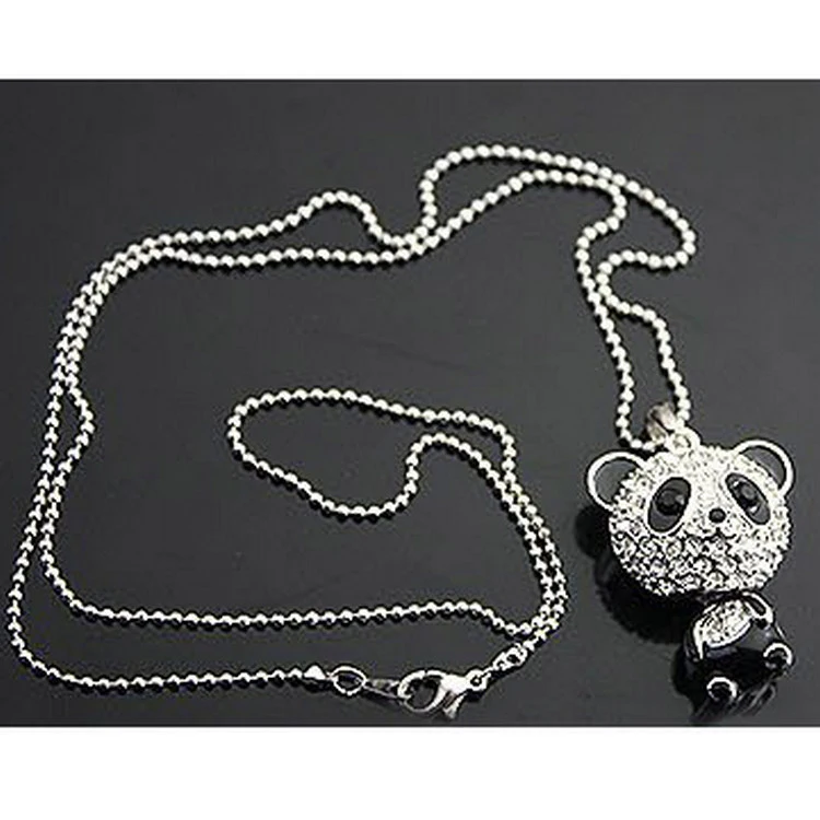 Giant panda Pendant Necklace