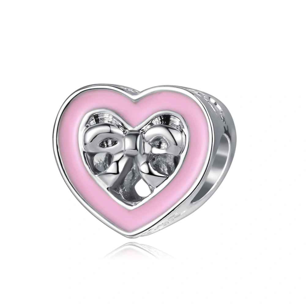 Yoga-Supreme  Silver Heart Charm