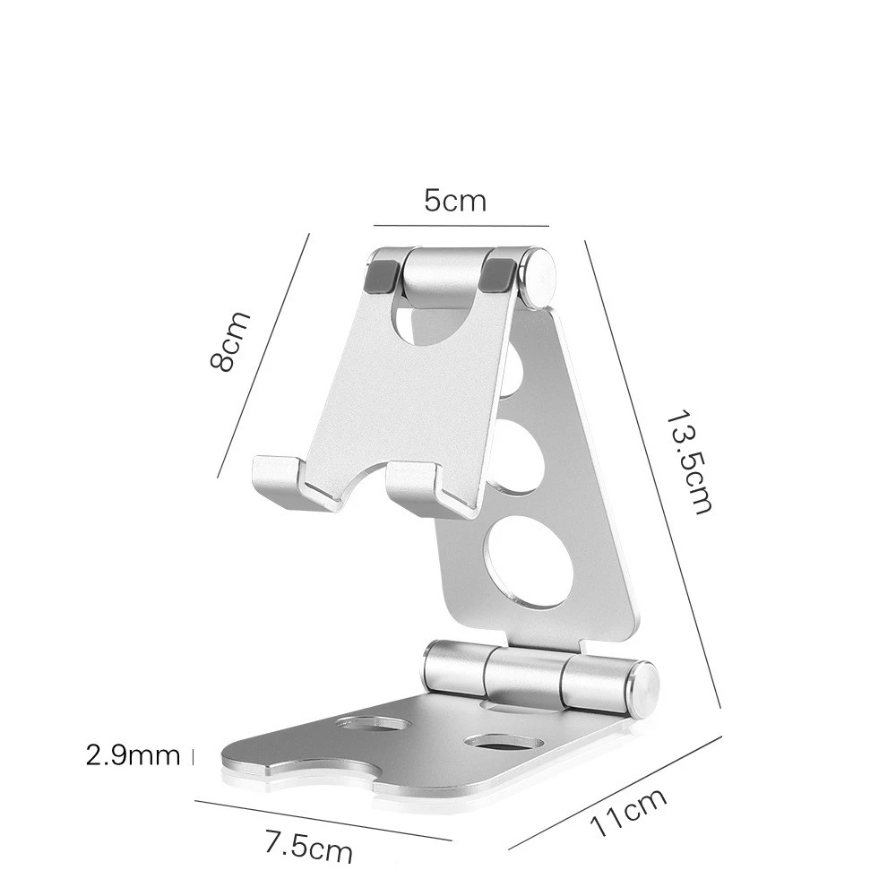 Folding mini mobile phone bracket bed bracket portable tablet bracket
